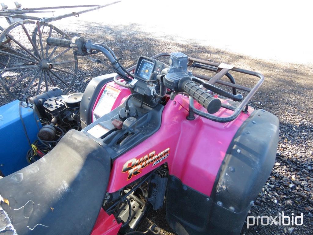 SUZUKI QUAD RUNNER 250 4 WHEELER (NOT RUNNING) (SERIAL # JSAAJ49A7X2101548)