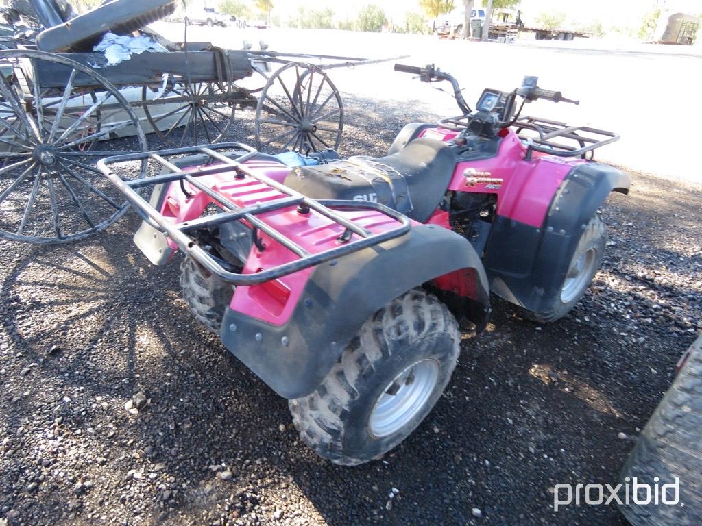 SUZUKI QUAD RUNNER 250 4 WHEELER (NOT RUNNING) (SERIAL # JSAAJ49A7X2101548)