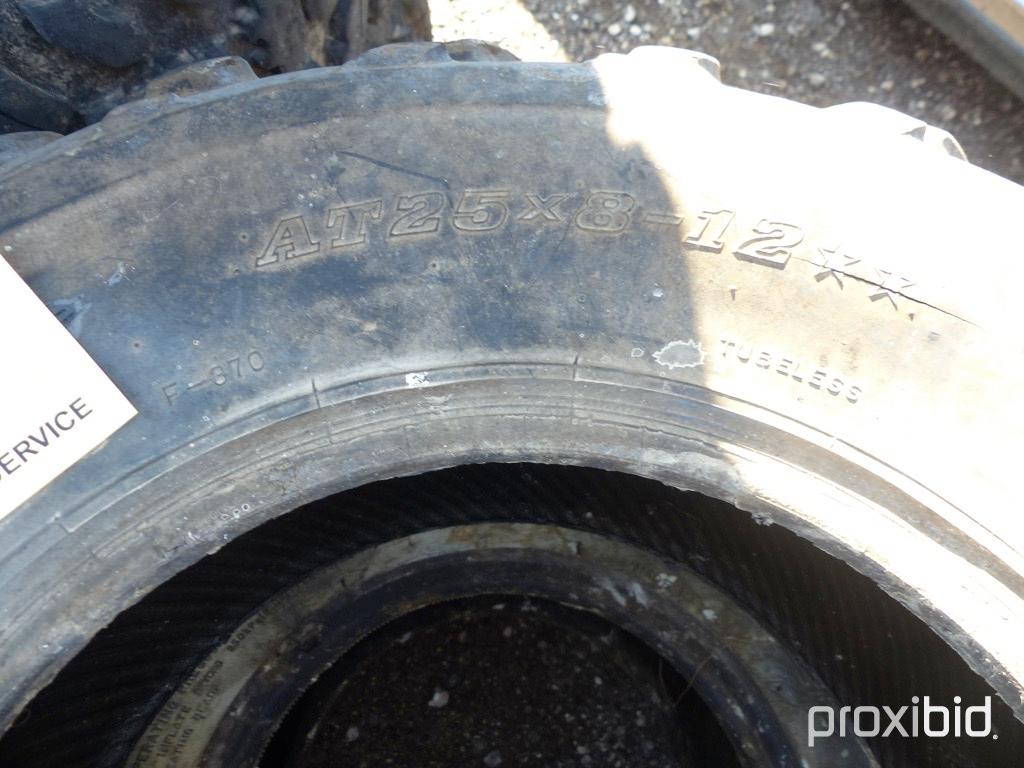 GOLF CART TIRES AND WHEELS AND 6 ATV TIRES