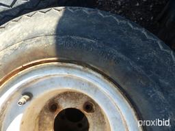 GOLF CART TIRES AND WHEELS AND 6 ATV TIRES