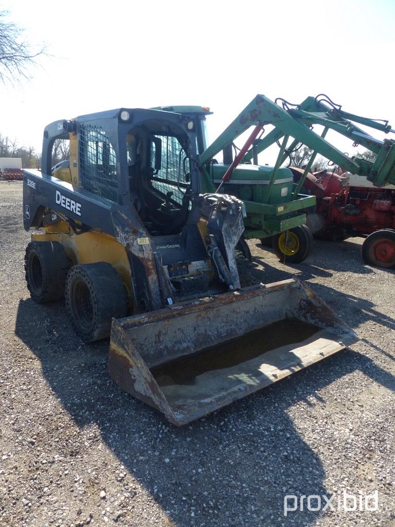 JD 328E SKID STEER SHOWING APPX 3,081 HOURS (SERIAL # 1T0328EMVDE240551)