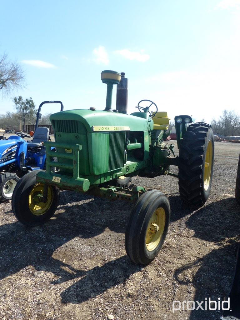 JD 4020 TRACTOR SERIAL # 187539R