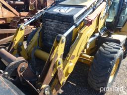 CAT 420F BACKHOE QUICK ATTACH FRONT AND BACK BUCKETS (SHOWING APPX 6,225 HOURS) (SERIAL # CAT0420FCJ