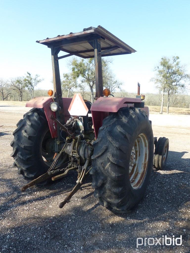 MF 283 TRACTOR (SHOWING APPX 1,067 HOURS) (ONE OWNER) (SERIAL # E02168)