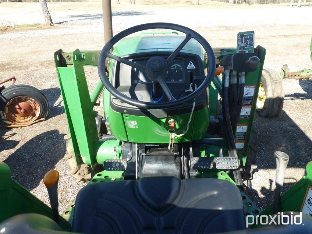 JD 5105 TRACTOR W/ JD 512 LOADER (SHOWING APPX 3,349 HOURS) (SERIAL # PY5103U006719)