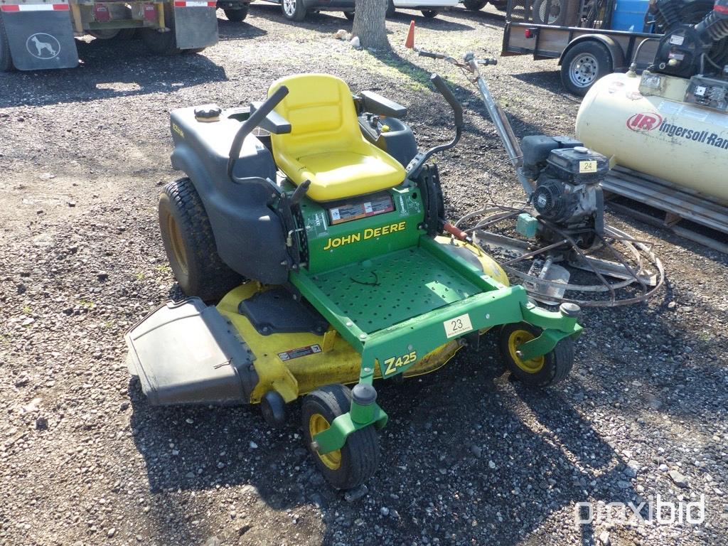 JD 2425 ZERO TURN MOWER (NOT RUNNING) (SERIAL # M02425J042582)