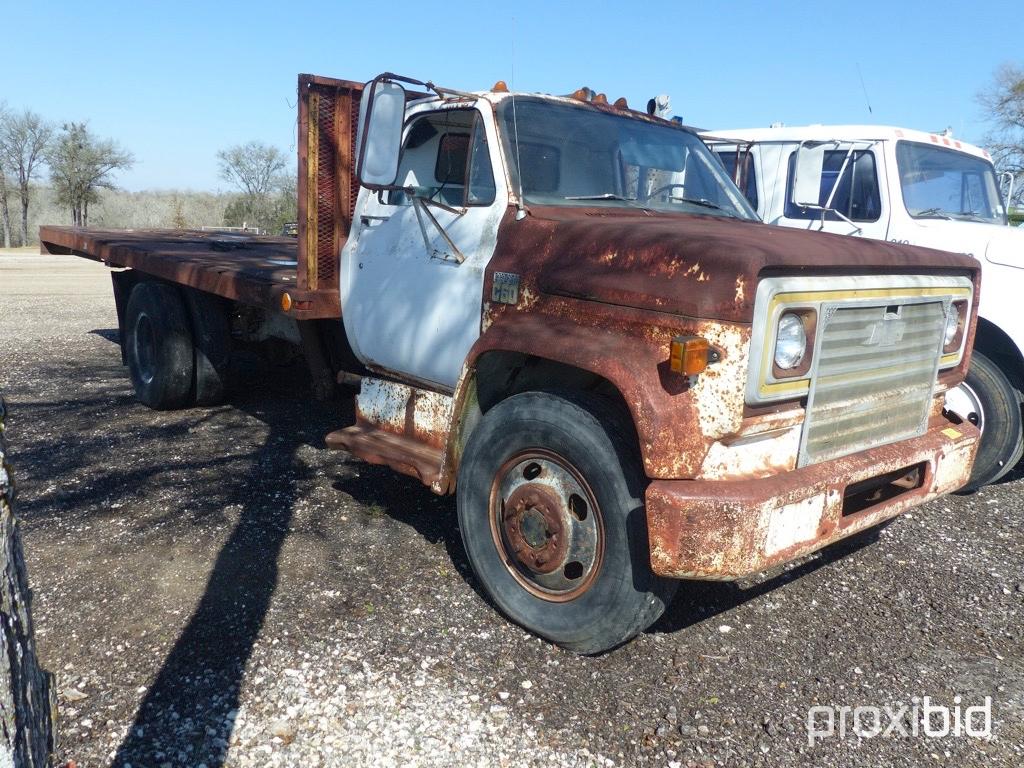 CHEVROLET C60 TRUCK DUMP BED (VIN # CCE613V127856) (TITLE ON HAND AND WILL BE MAILED CERTIFIED WITHI