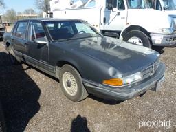 1989 PONTIAC BONNEVILLE (SHOWING APPX 128,521 MILES) (VIN # 1G2HX54C2KW293551) (TITLE ON HAND AND WI