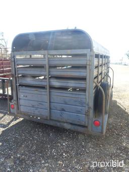 WW 16' X 6' CATTLE TRAILER (VIN # 11WES1624GW137711) (TITLE ON HAND AND WILL BE MAILED CERTIFIED WIT