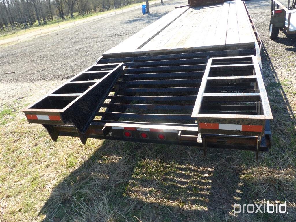 2001 20' X 5' TANDEM DUAL GOOSENECK TRAILER (VIN # 1S9EG25241S683194) (TITLE ON HAND AND WILL BE MAI