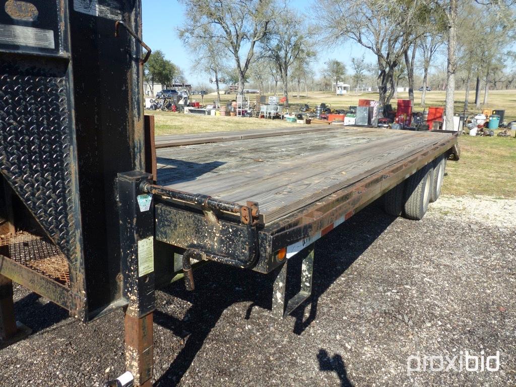 2001 20' X 5' TANDEM DUAL GOOSENECK TRAILER (VIN # 1S9EG25241S683194) (TITLE ON HAND AND WILL BE MAI