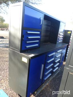BLUE WORK BENCH TOOLBOX