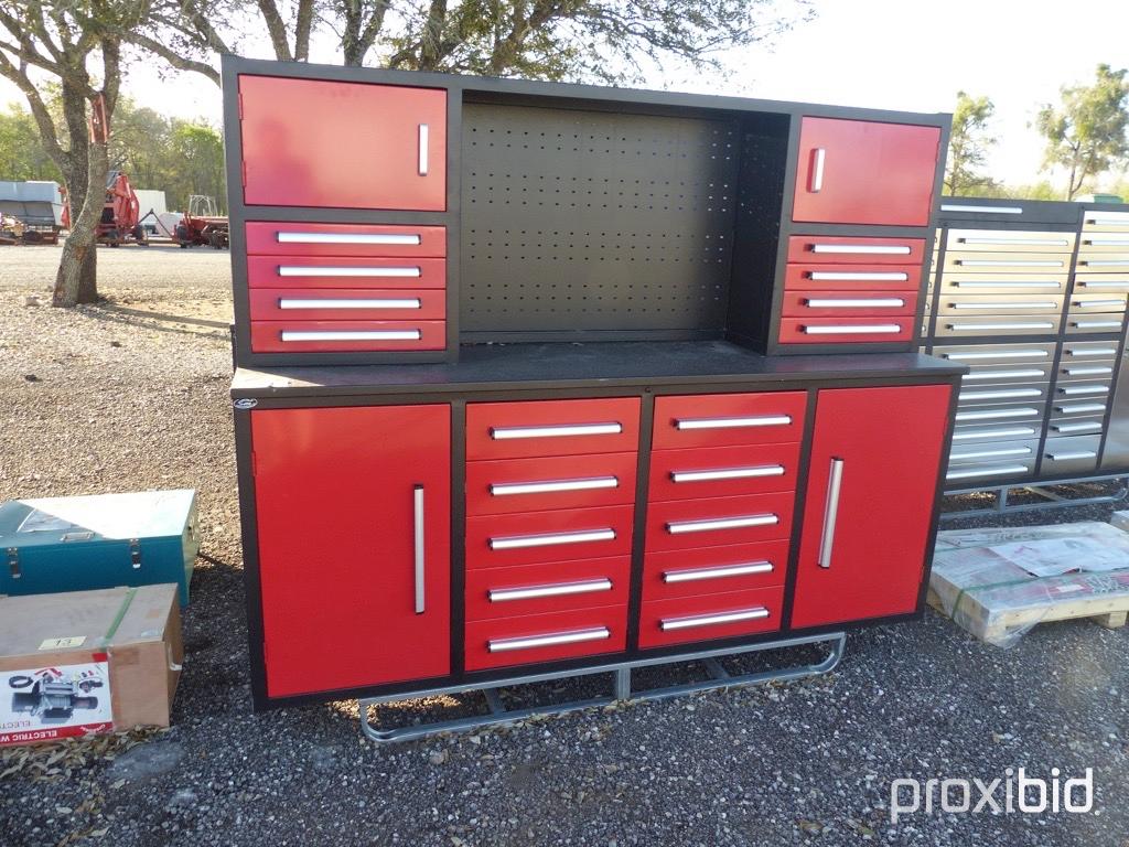 RED WORK BENCH TOOLBOX