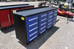 BLUE WORK BENCH TOOLBOX