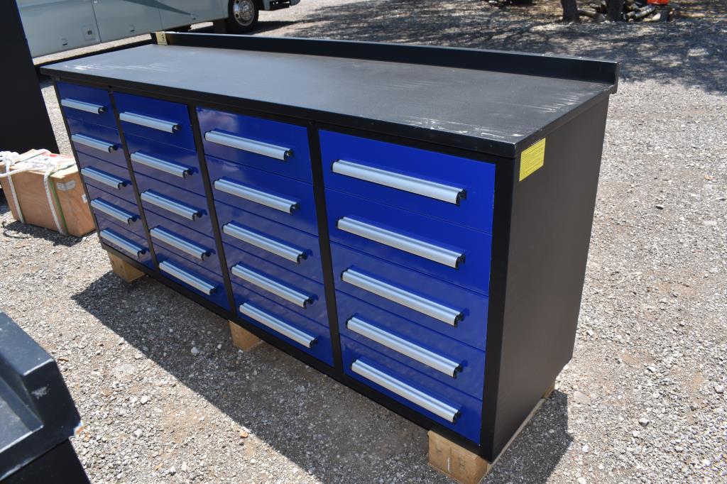 BLUE WORK BENCH TOOLBOX