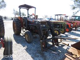 MF 390 TRACTOR W/ WESTENDORF LOADER BUCKET & HAY SPEAR (SHOWING APPX 5, 257 HOURS,UP TO BUYER TO DO