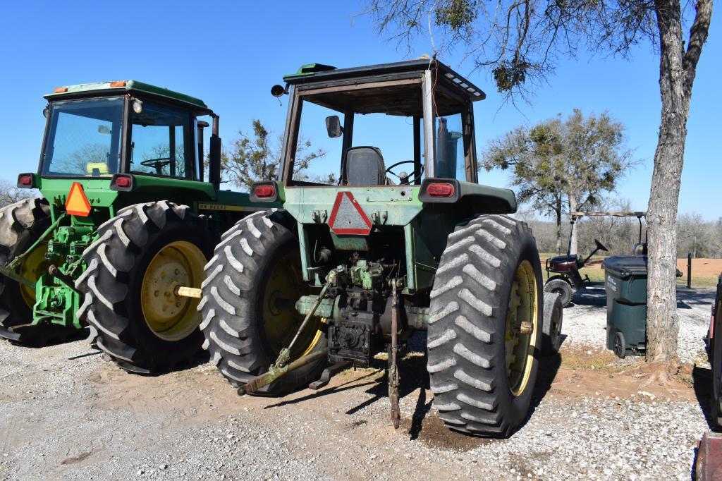 JD 4430 TRACTOR (SHOWING APPX 4,875 HOURS,UP TO BUYER TO DO THEIR DUE DILLIGENCE TO CONFIRM MILEAGE,