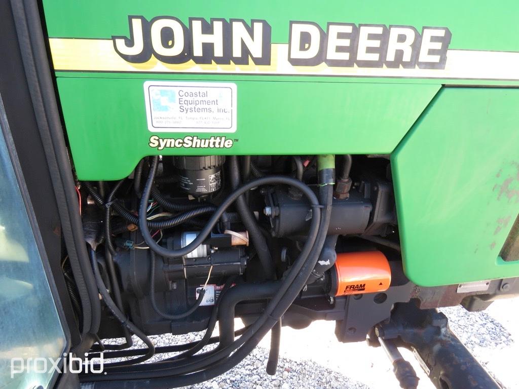 JD 5210 TRACTOR (SHOWING APPX 5,584 HOURS,UP TO BUYER TO DO THEIR DUE DILLIGENCE TO CONFIRM MILEAGE,