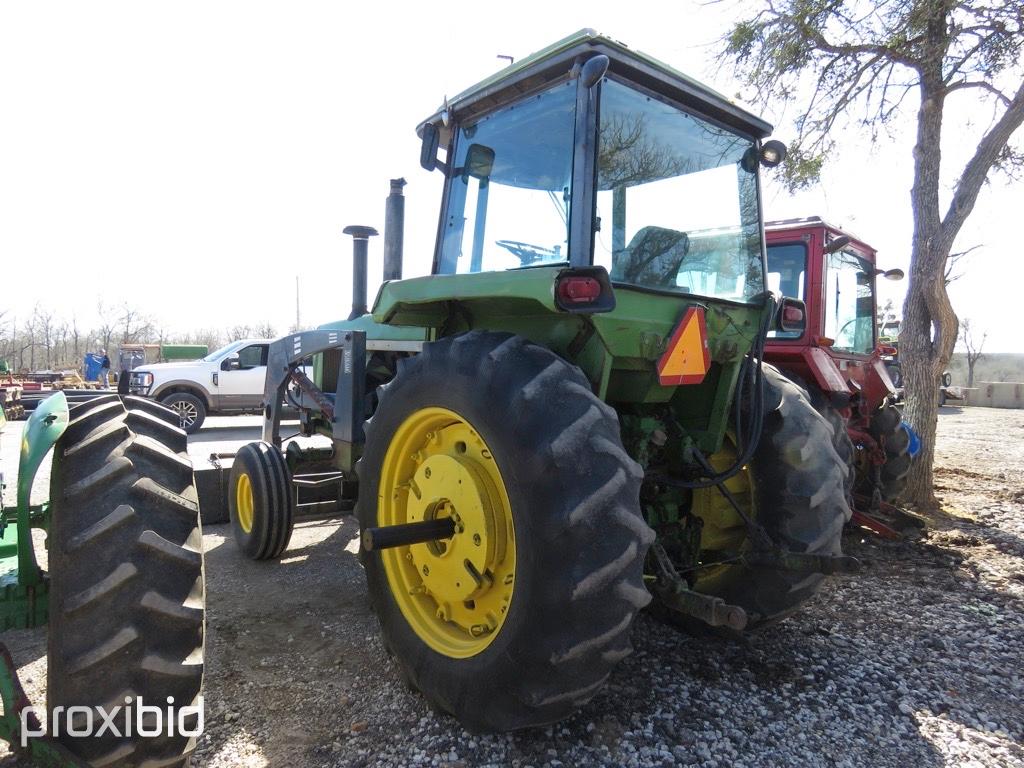JD 4430 TRACTOR W/ ALLIED 580 LOADER (SHOWING APPX 6,145 HOURS,UP TO BUYER TO DO THEIR DUE DILLIGENC
