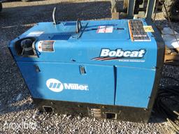 MILLER BOBCAT 225 WELDER (SHOWING APPX 371 HOURS,UP TO BUYER TO DO THEIR DUE DILLIGENCE TO CONFIRM M
