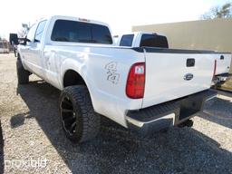 2011 FORD F350 PICKUP 4X4 POWERSTROKE 6.7 (SHOWING APPX 288,704 MILES,UP TO BUYER TO DO THEIR DUE DI