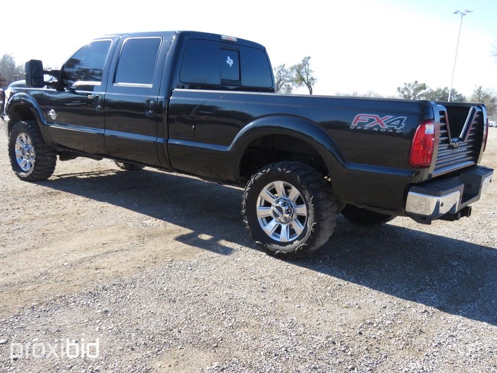 2013 FORD F350 POWERSTROKE PICKUP (SHOWING  369,618 MILES,UP TO BUYER TO DO THEIR DUE DILLIGENCE TO