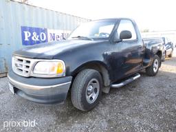1999 FORD F150 XL STEPSIDE PICKUP (SHOWING APPX 208,589 MILES, UP TO BUYER TO DO THEIR DUE DILLIGENC