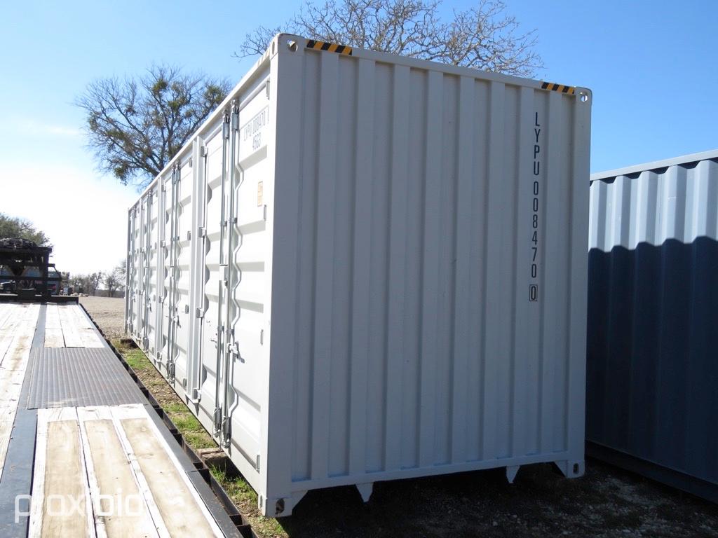 40' STORAGE CONTAINER W/ 10 DOORS (# LYPU00847045G3)