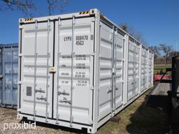 40' STORAGE CONTAINER W/ 10 DOORS (# LYPU00847045G3)