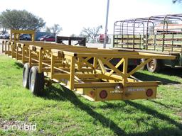 2014 HAY KING GOOSENECK 5 BALE HAY TRAILER (VIN # 1K9GH3928ET304042) (MSO ON HAND AND WILL BE MAILED