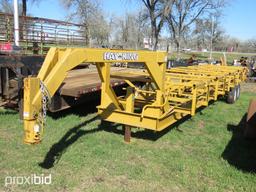 2014 HAY KING GOOSENECK 5 BALE HAY TRAILER (VIN # 1K9GH3928ET304042) (MSO ON HAND AND WILL BE MAILED