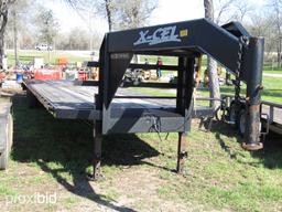 X-CEL 35' + 5' DOVE TANDEM DUAL TRAILER (TITLE ON HAND AND WILL BE MAILED CERTIFIED WITHIN 14 DAYS A