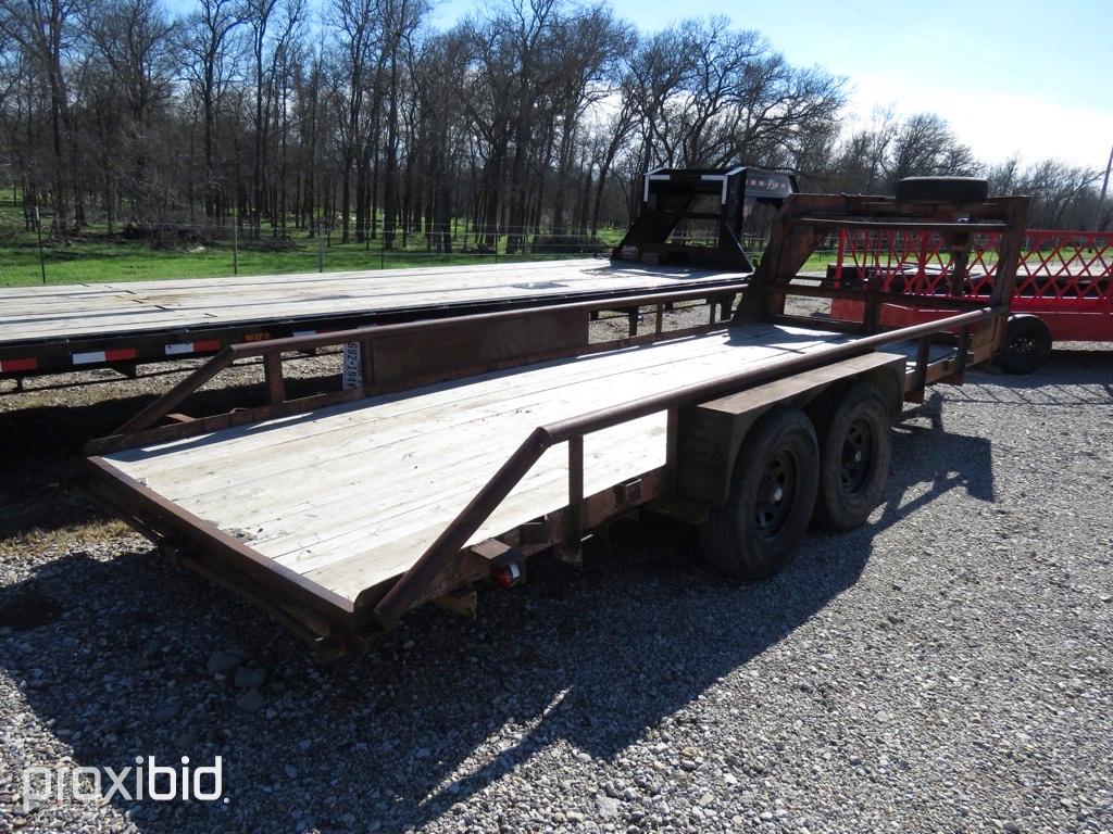 20' GOOSENECK LOWBOY TRAILER (TITLE ON HAND AND WILL BE MAILED CERTIFIED WITHIN 14 DAYS AFTER THE AU