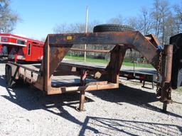 20' GOOSENECK LOWBOY TRAILER (TITLE ON HAND AND WILL BE MAILED CERTIFIED WITHIN 14 DAYS AFTER THE AU