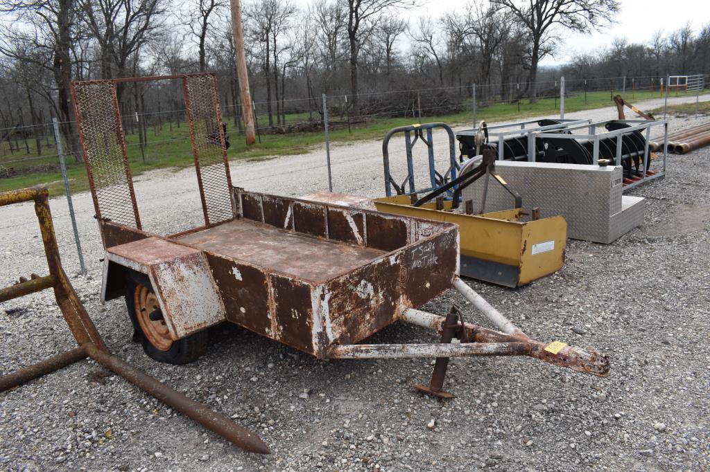 46" X 7' TRAILER FRAME (NO PAPERWORK)