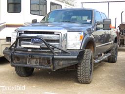 2014 FORD F250 PICKUP 4X4 (NEEDS MOTOR, NOT RUNNING) (VIN # 1FT7W2BT1EEB76632) (TITLE ON HAND AND WI