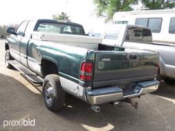 1999 DODGE 2500 PICKUP CUMMINS ENGINE (VIN # 1B7KF2362XJ6244454) (SHOWING APPX 456,474 MILES, UP TO