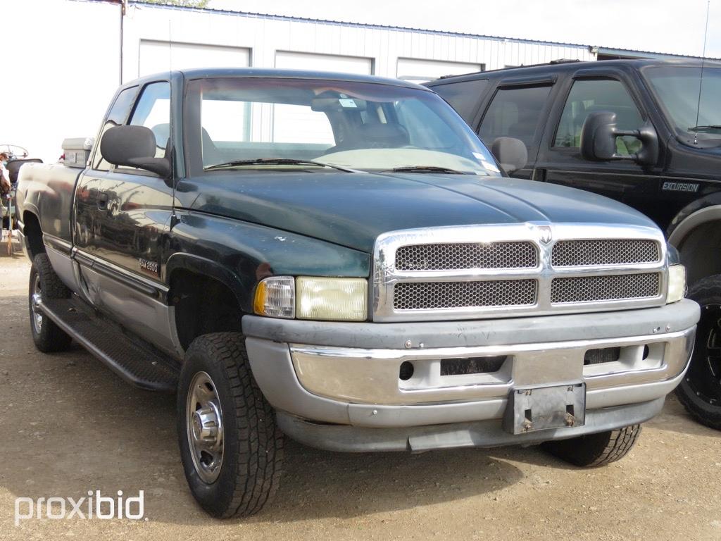 1999 DODGE 2500 PICKUP CUMMINS ENGINE (VIN # 1B7KF2362XJ6244454) (SHOWING APPX 456,474 MILES, UP TO