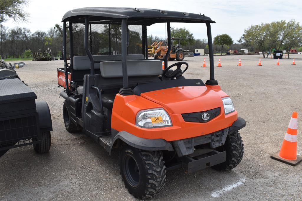 KUBOTA RTV 1140 (SERIAL # 19406) (SHOWING APPX 2,451 HOURS, UP TO BUYER TO DO THEIR DUE DILLIGENCE T