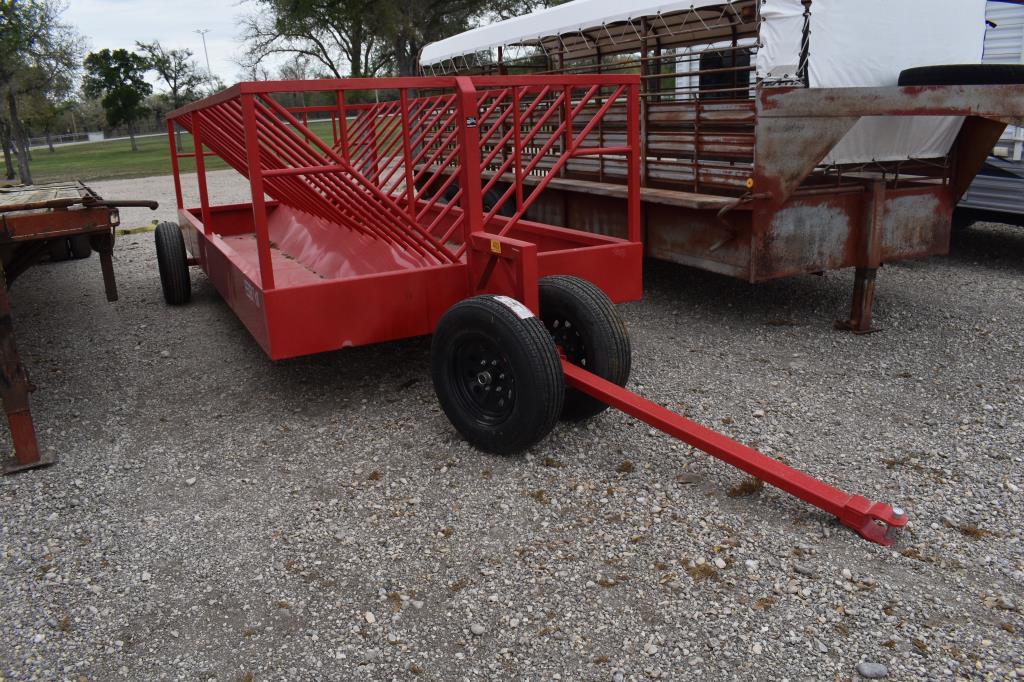 7' X 16' FEEDER TRAILER (NO PAPERWORK, FARM ONLY)