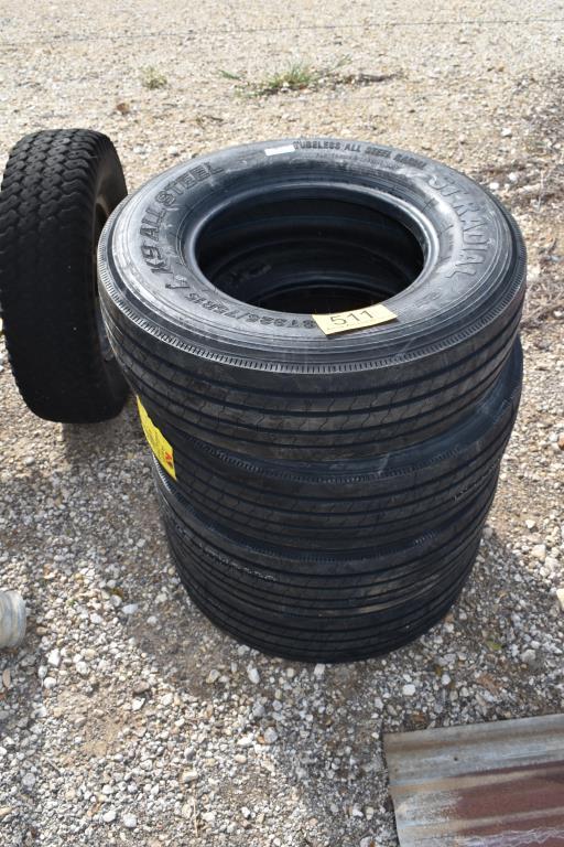 4 - 225 X 75R15 TIRES