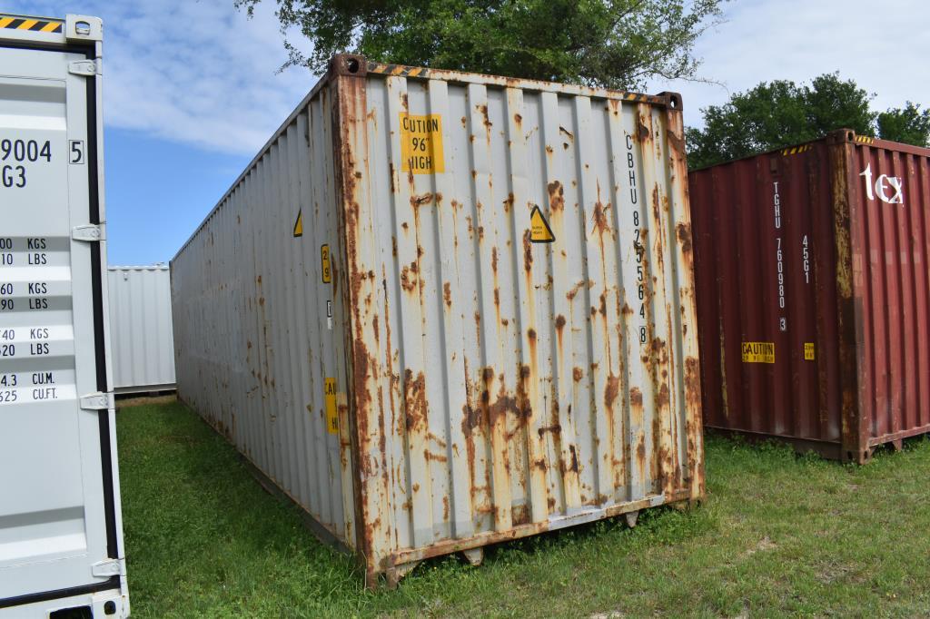 40' STORAGE CONTAINER (GRAY)