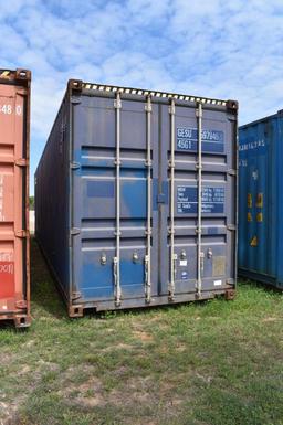 40' STORAGE CONTAINER (BLUE)