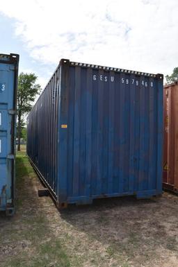 40' STORAGE CONTAINER (BLUE)