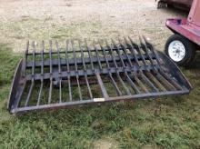 6' SKID STEER BRUSH RAKE