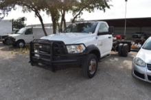 2018 DODGE 5500 CUMMINS DIESEL PICKUP (VIN # 3C7WRNBL0JG218623) (SHOWING APPX 134,969 MILES, UP TO T