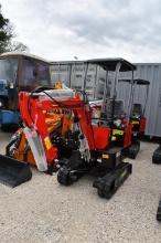 MIVA VA13 MINI EXCAVATOR (SERIAL # VA13240472)