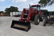 CASE IH MXM175 TRACTOR W/ CASE IH LX172 LOADER (SERIAL # ACM241123XN5CF3G2) (SHOWING APPX 6,918 HOUR