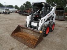 BOBCAT S570 SKID STEER (SERIAL # ALM420054) (SHOWING APPX 1,640 HOURS, UP TO THE BUYER TO DO THEIR D