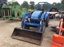 LENAR LE274 II TRACTOR W/ KOYKER 140 LOADER (SERIAL # C1481) (SHOWING APPX 424 HOURS, UP TO THE BUYE